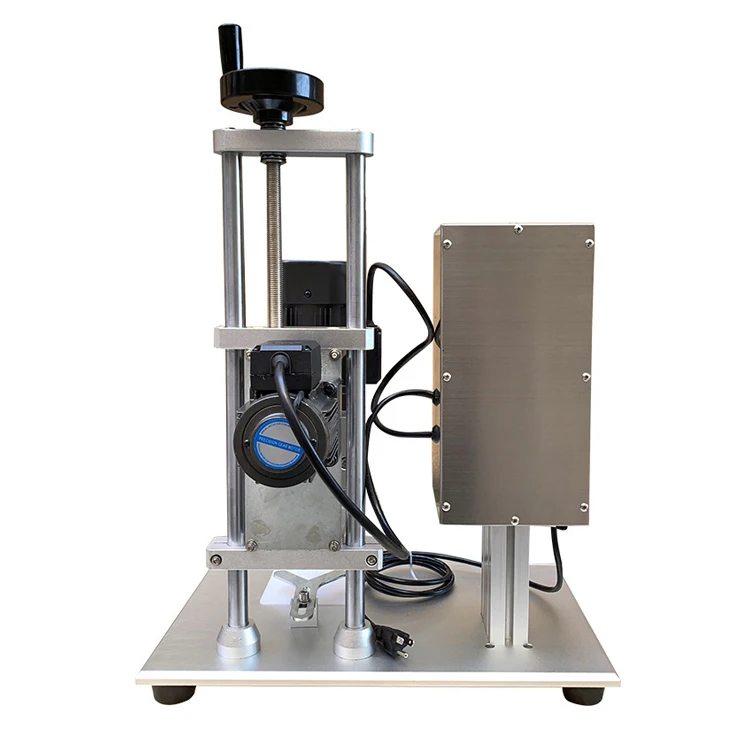 Semi Automatic Table Top Small Dropper Bottle Capping Machine for Essential Oil Eye Drop