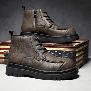 Men's Formal Wear Genuine Leather Shoes with High Appearance Level Anti-slip Function Large-sized Comfortable Shoes