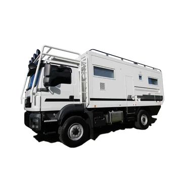 Ecocamper Expedition VehicleTruck Box Camper Van Offroad Caravan With Shower
