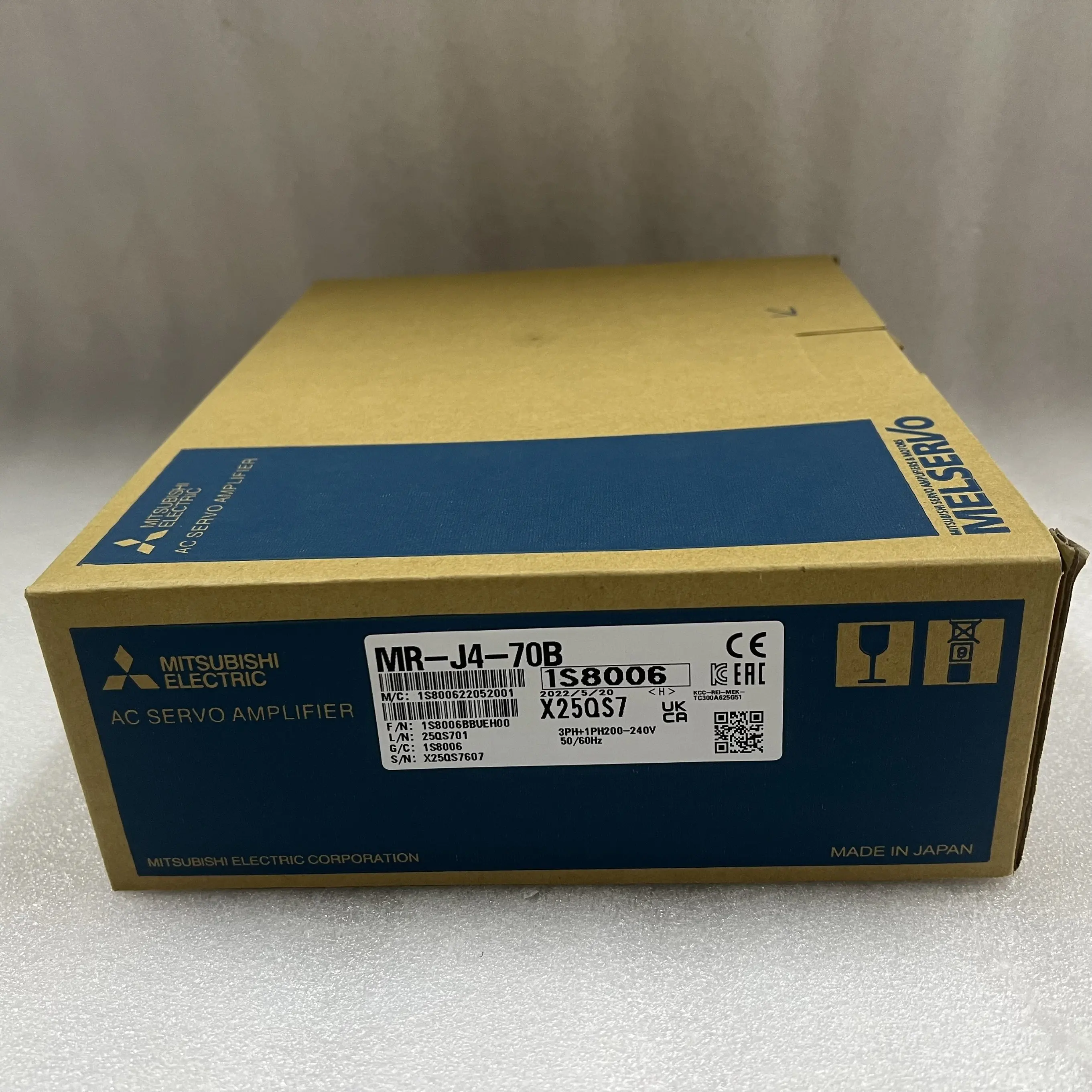 Mitsubishi AC Servo Amplifier MR-J4-70B