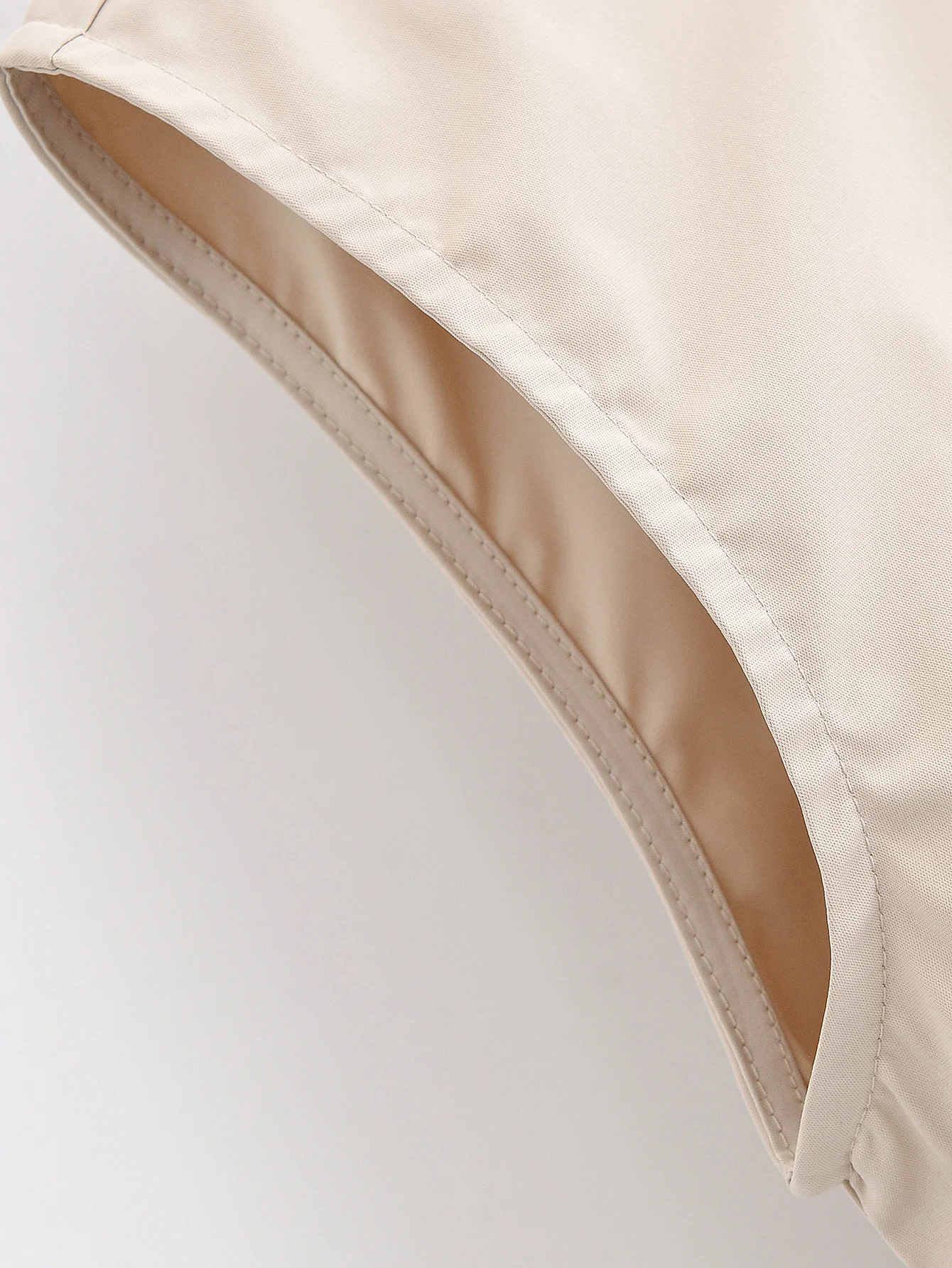TAOP&ZA 2025 Spring New Women's Fashion Casual Simple Elastic Hem Round Neck Sleeveless Short Vest 8351024 8351025