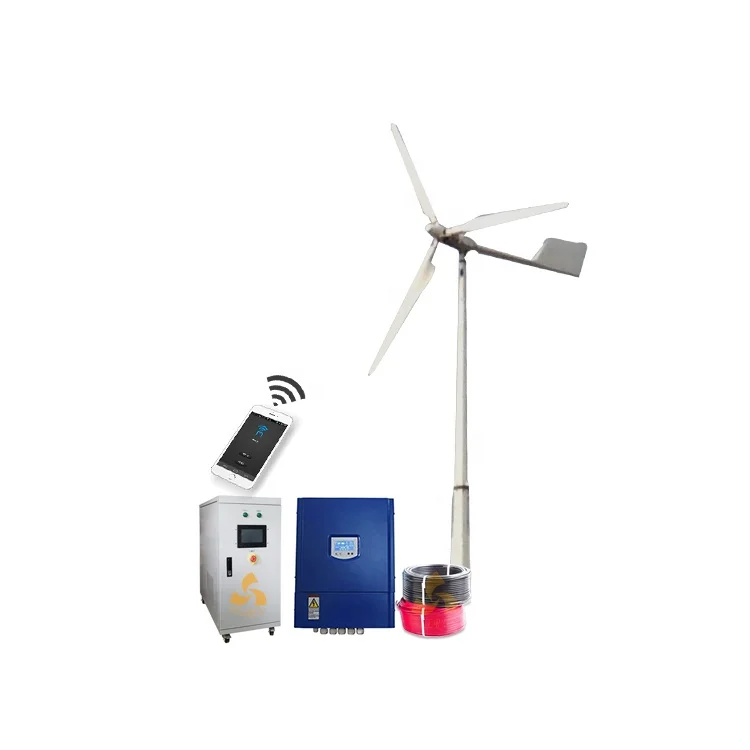 Kit de generador eólico doméstico completo, 10KW, 5KW, 48V, torre independiente con turbina eólica de 3KW, certificado Ce, bienvenido en Alemania