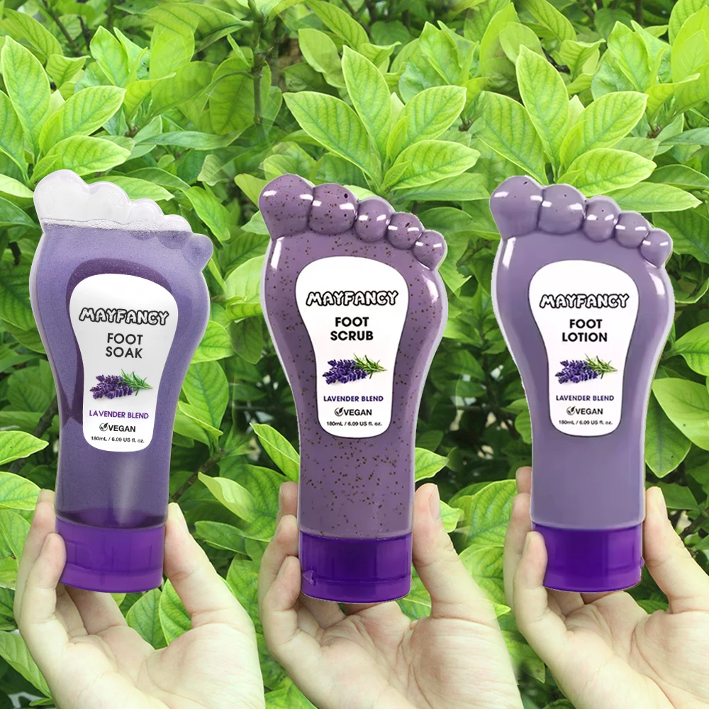 Výrobce Ošetřující a uklidňující výživný peeling pro nohy s levandulem Organický přírodní ingredience Pro dospělé péče o nohy přírodní produkty