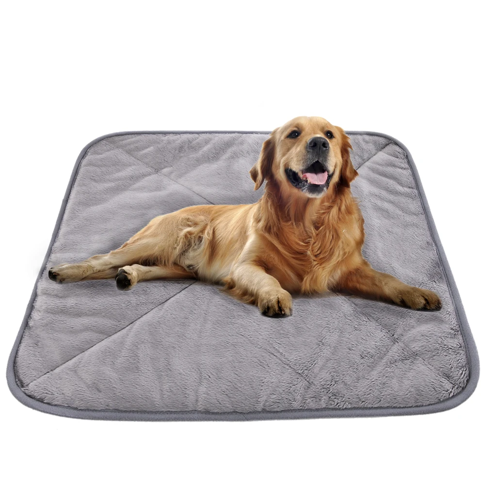 Soft Warm Fabric Custom Dog Training Pad Reusable Washable Pets Pee Pads details