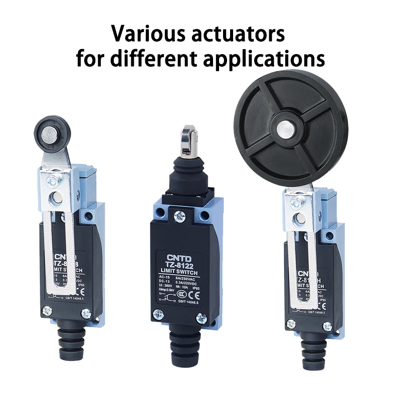 1A1B Metal Limit Switch TZ-8108 Limit Switch TZ-8108, DPST-NO+NC