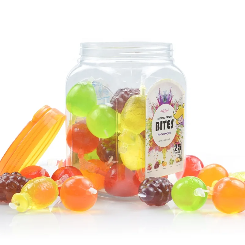 MINI CRUSH Sweet Jelli Tiktok  Fruit Shaped Jelly Halal Fruit Jelly Candy