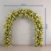2.4m*2.4m U shape single side flowers with stand
