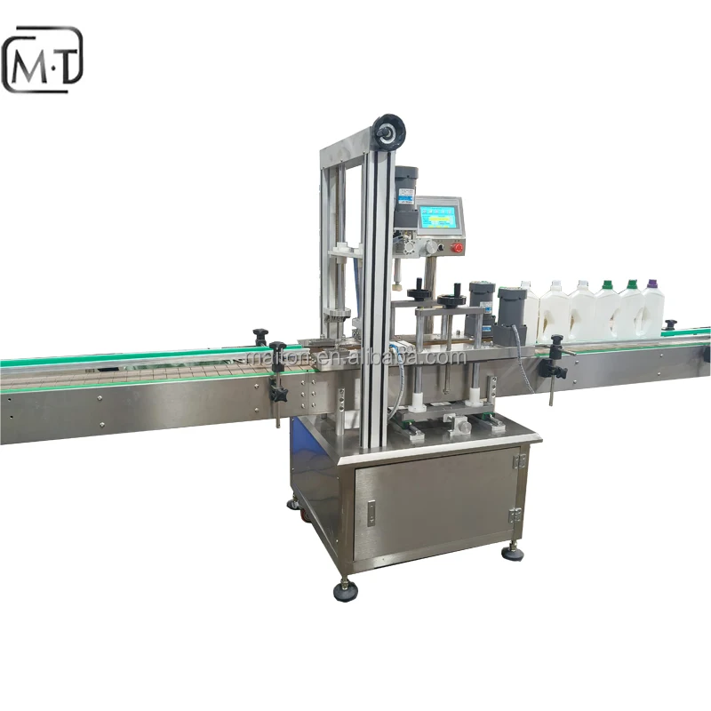 Automatic bottle Screw Capping Machine for Dispenser Pumps Trigger ...