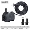 HSB-950 (1500L/H,25W, sollevamento di 2m), nero