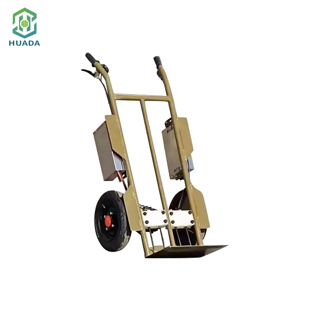 Heavy Loading Lithium Battery Powered Electric Hand Truck Hand Trolley