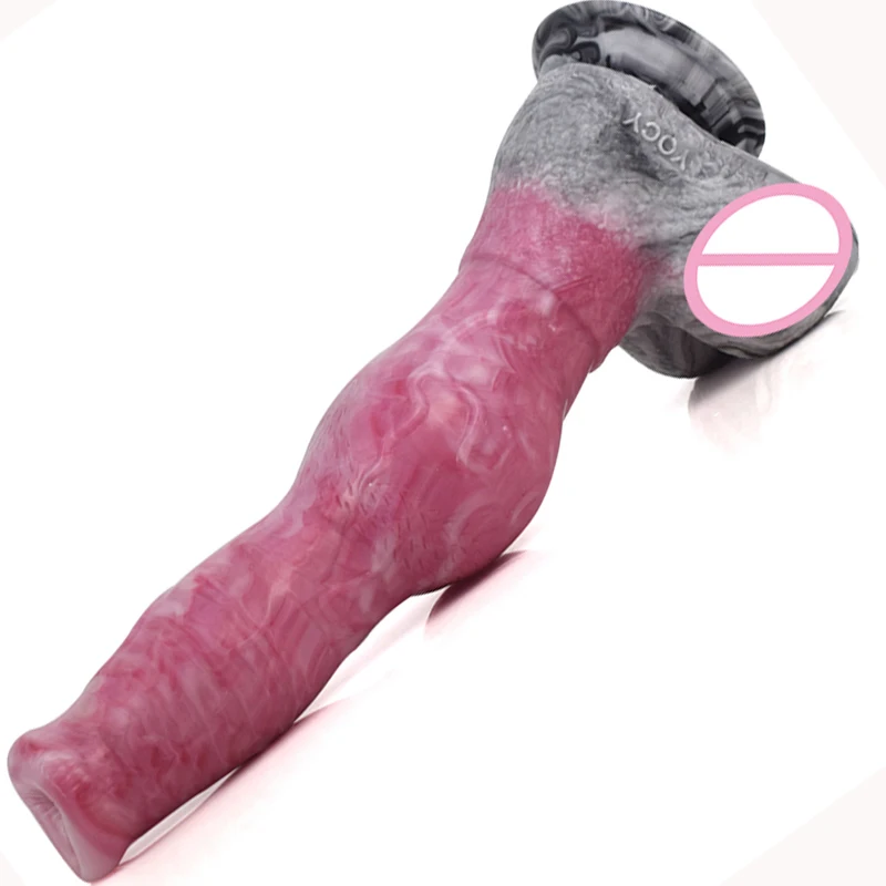 Fantasy Big Dog Knot Dildo