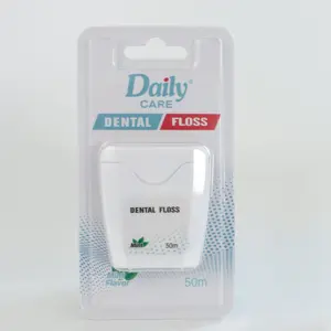 Daily Care Factory Direct High Strength 40N UHMWPE Material Dental Floss 50M with Mint Flavor