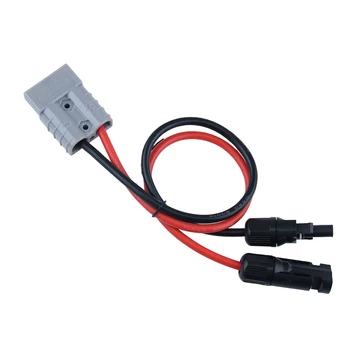 50A battery connector Plug to Solar Panel Cable Wiring Y Adapter Connector