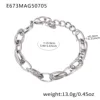 E673-steel bracelet 154cm