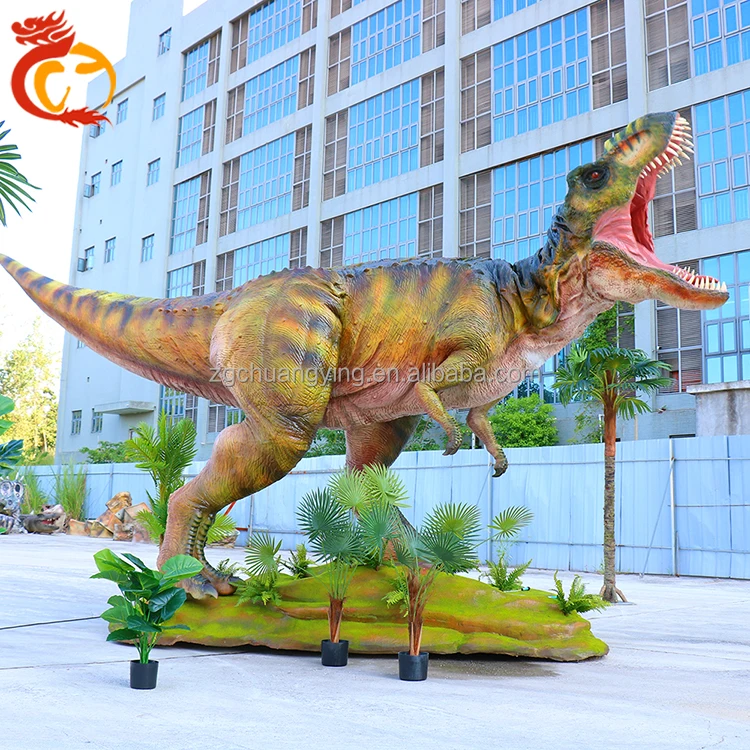 Dinosaur World Decorations Realistic Robot Animatronic Trex Zigong ...