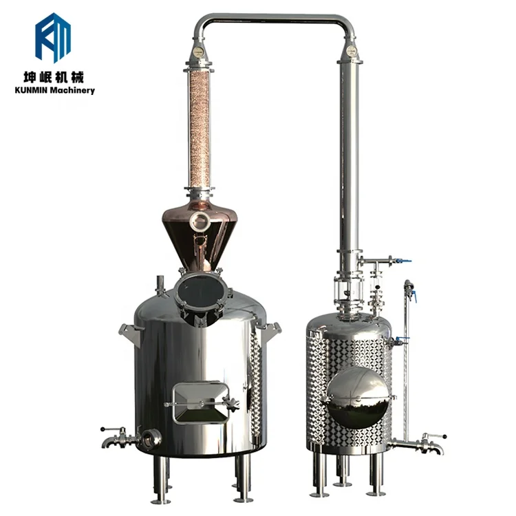 Uniquely Structural Design Rose Essential Oil Making Machine Steam Distillation