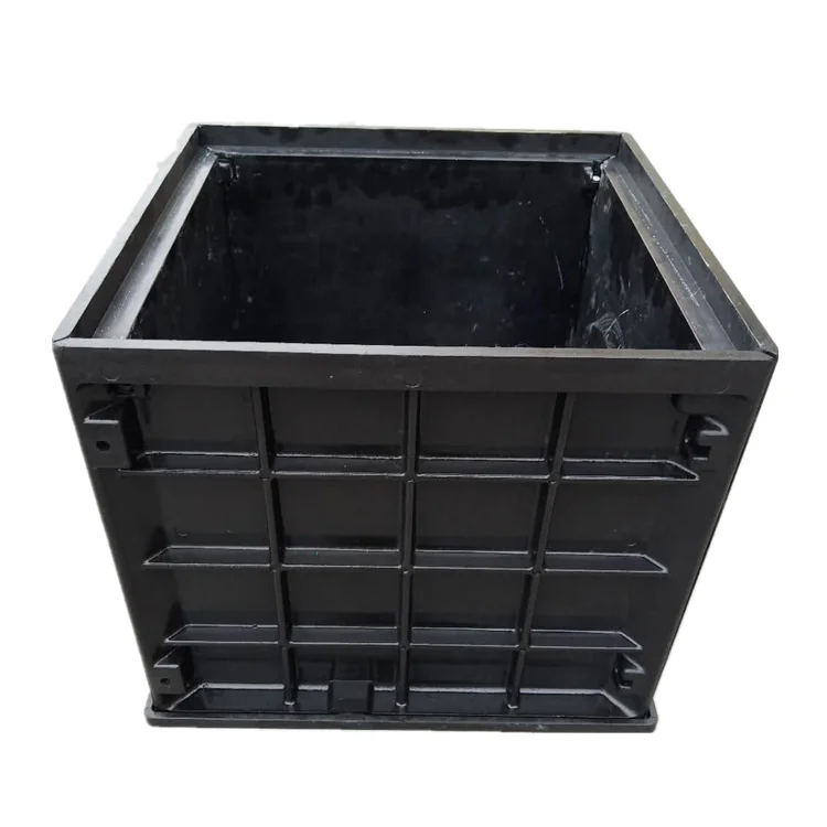 Square FRP SMC Telecom Metro Duct Access Manhole Chamber for Re-enterable Cable Management Vault System
