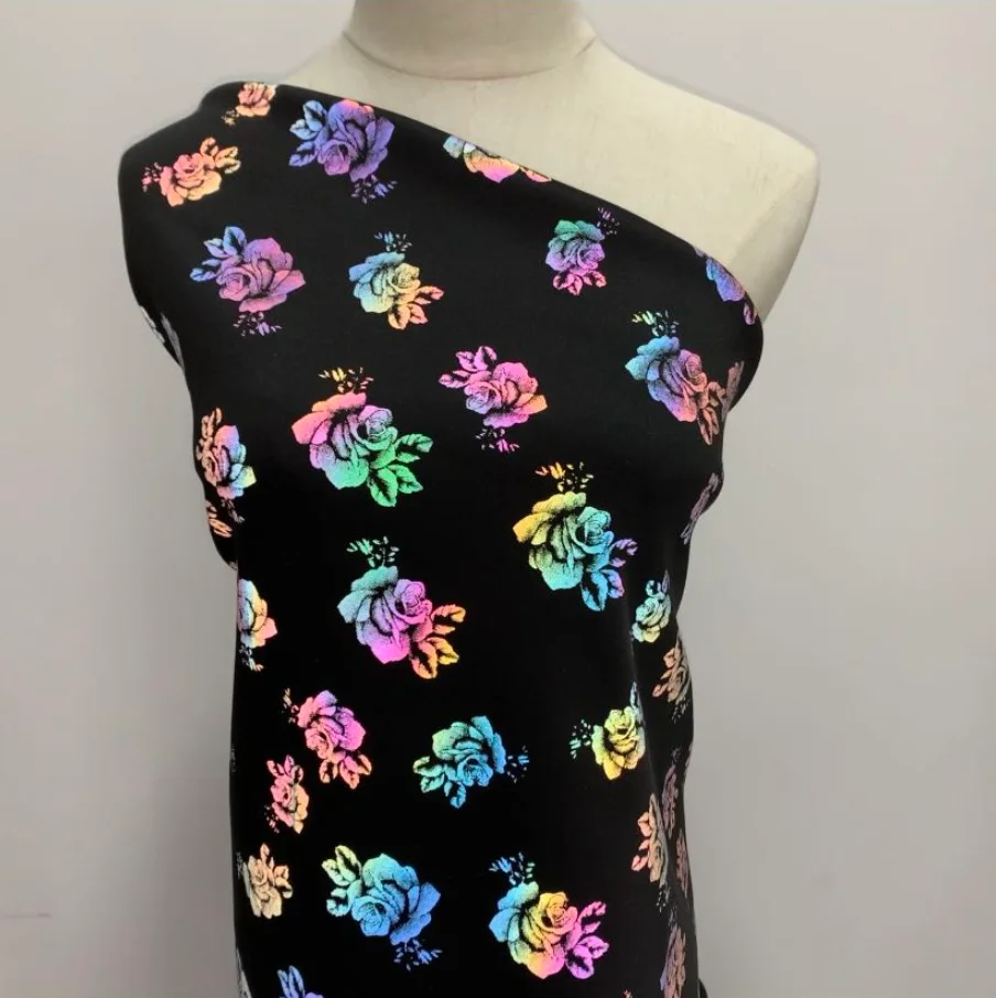 reflective fabric stretch reflective fabric waterproof reflective fabric for clothing