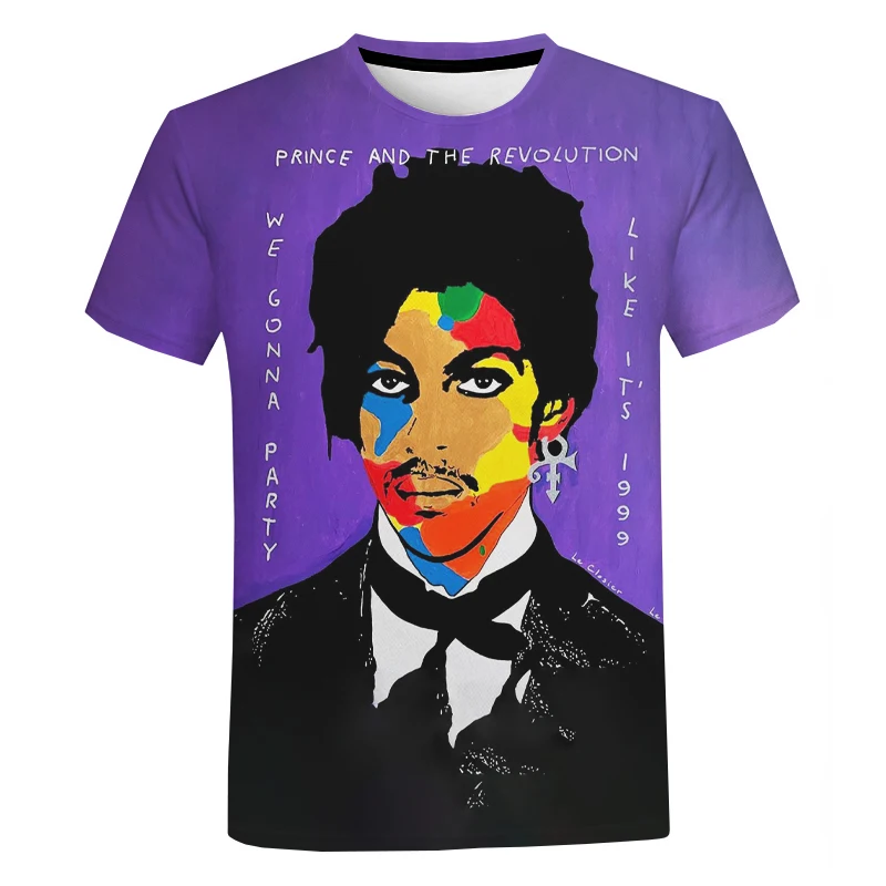 Popular Singer Prince Rogers Nelson Purple NewFashion 3DPrint Summer  Baseball Shirts Jersey Funny Casual Unisex Short Sleeves X1 - AliExpress