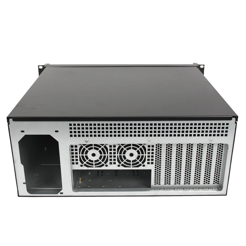 19 Inch 4U Rackmount IPC Server Chassis 6Bay Hot Swap Storage Server Case