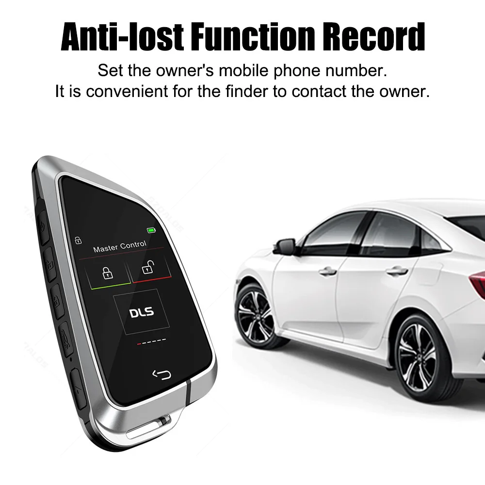 Universal LCD Smart Key for BMW Style Remote Modified Keyless Entry Car Electronic Key