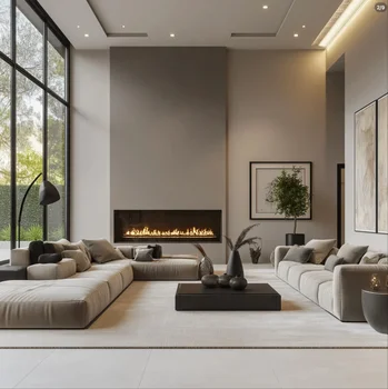 Modern Interior Design Architecture 3D Rendering Service for Villas Hotels-One-Step Graphic Decoration Construction Real Estate