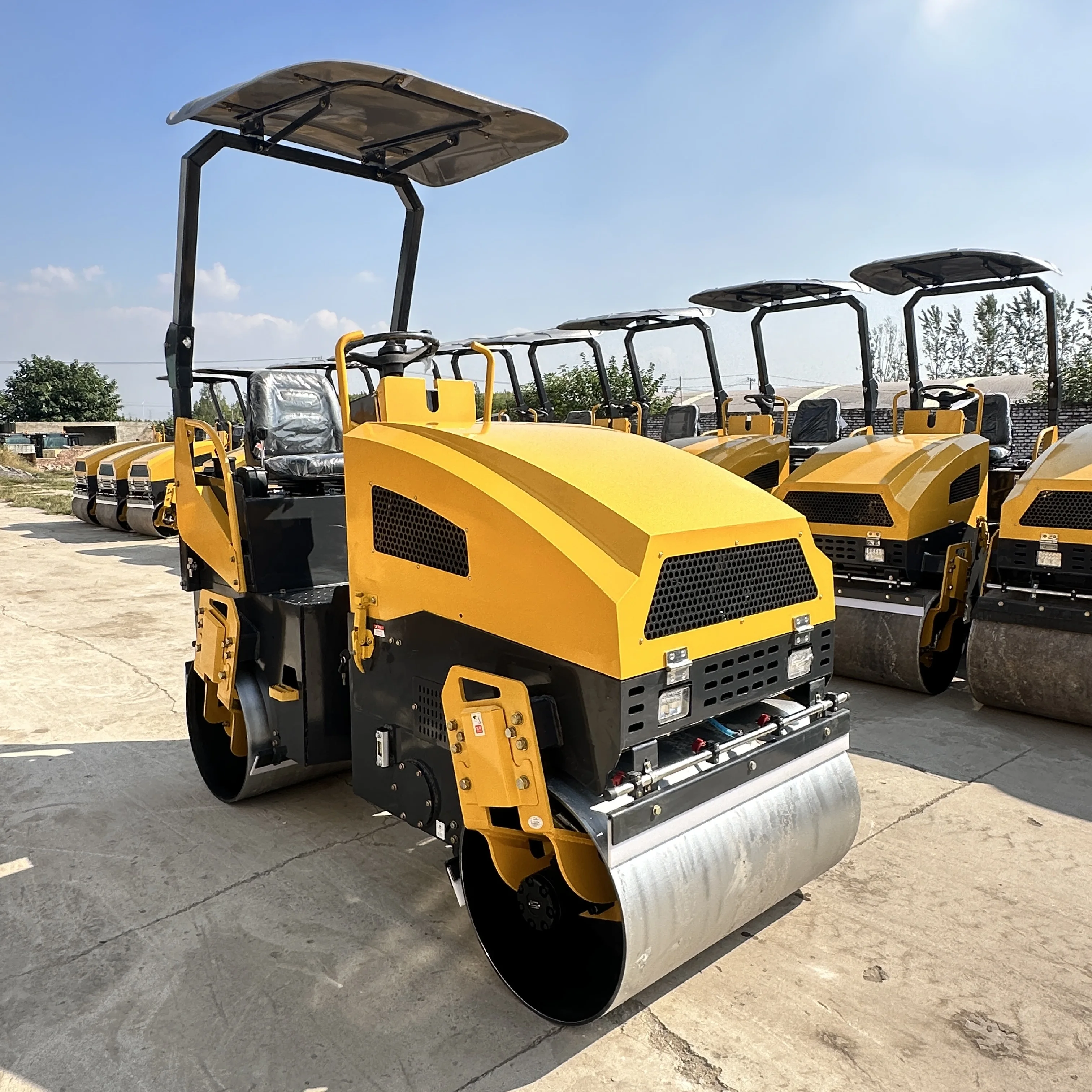 Cheap Manual Road Roller 3 Ton Lutong Road Roller Starter Hamm 2420 Old Road Roller for Sale Hamm Roadroller Suppliers