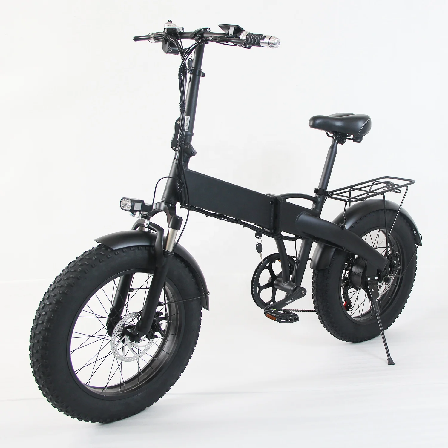 Boombike電動自転車20インチファットタイヤ36V 500W E自転車折りたたみ 