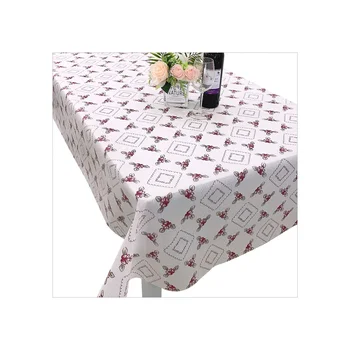 Good Quality Oil-Proof Waterproof Marbled Tablecloths Pvc Tablecloth