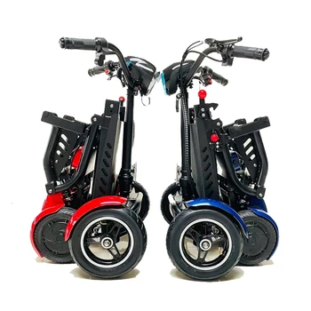 Travel 4 Wheels Escooter Elderly Electric Scooter Disabled Handicapped ...