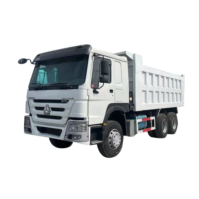 Sinotruk howo tipper trucks China used howo 371 375 420hp Low Price dump truck 6x4 8x4 10 wheel  20cubic