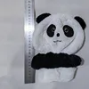 Panda in pelliccia di coniglio da 23 cm