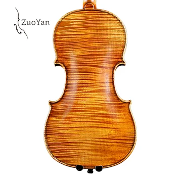 Zuoyan Italian Crafts Professional Level Exam Handmade Solid Wood Practice Beginner Violin