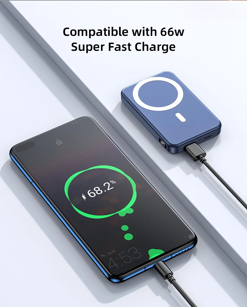 Pd20w 10000mah Typec Powerbank Portable Charger Power Bank