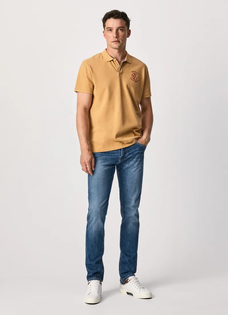 Stretch Denim Fabric For Men Back 