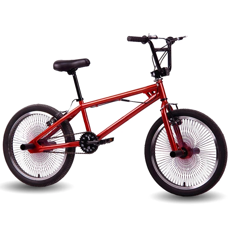 お*し様 BMX 20インチ 赤 BMXコンプリートバイク20インチミドルとハイエンドライダーに適した