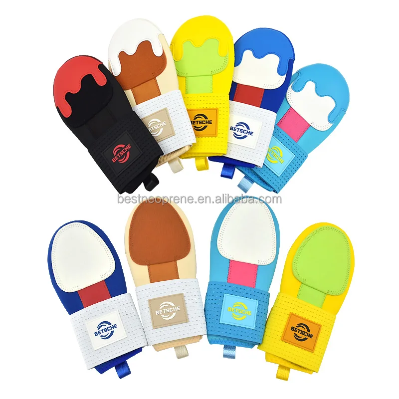 Base Runners Hand Protection  Design Logo Right and Left Hand Neoprene Youth and Adult Baseball Sliding Mitt