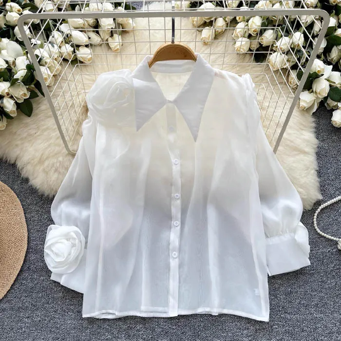 ENFOLD 2024SS WAVE SHIRRING BLOUSE 美品　白 ENFOLD 2024SS WAVE SHIRRING BLOUSE 美品 白