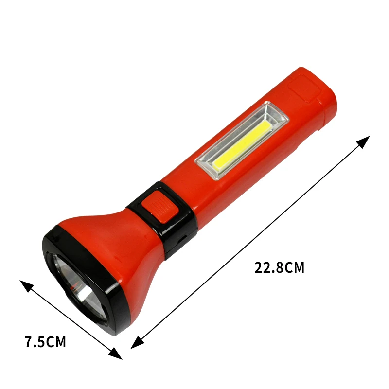 LED Outdoor Portable Rechargeable LED Torch Flashlight in Guangzhou