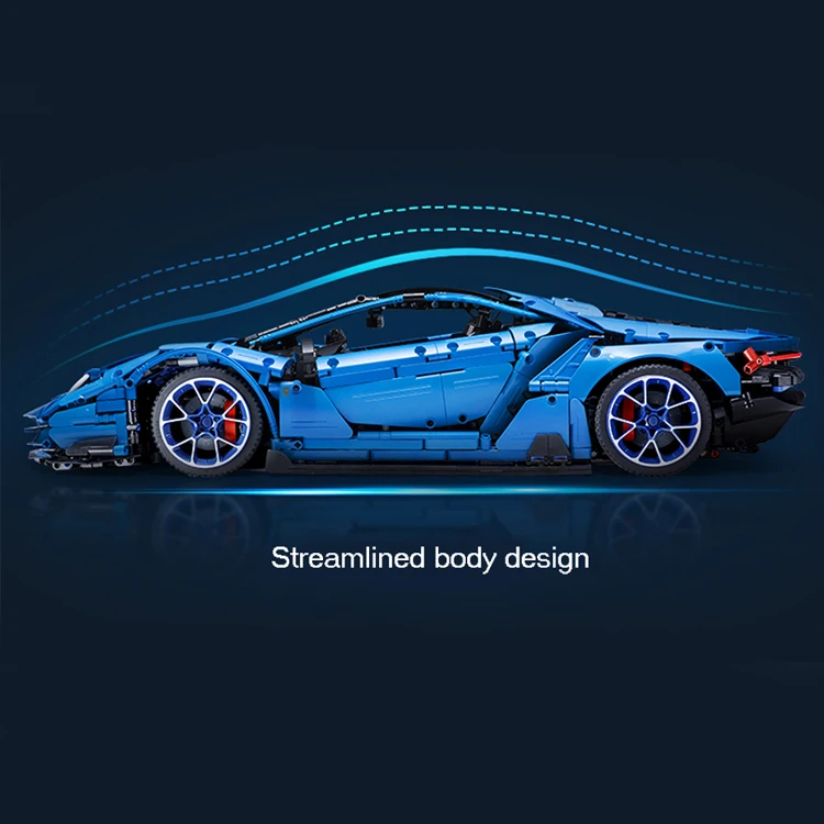 New CADA  Master MOC Toys For Boy 1:8 3D Model C61041W Bricks toy Car kids electric DIY Building Blocks brick for sale