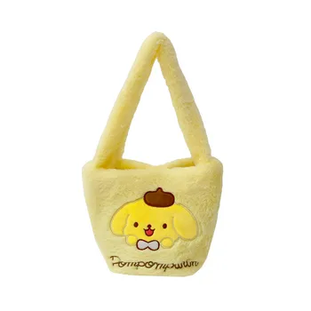 factory customized cartoon super light personality Soft birthday gift plush handbag