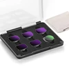 Set 6 en 1 (UV/CPL/ND8/ND16/ND32/ND64) negro