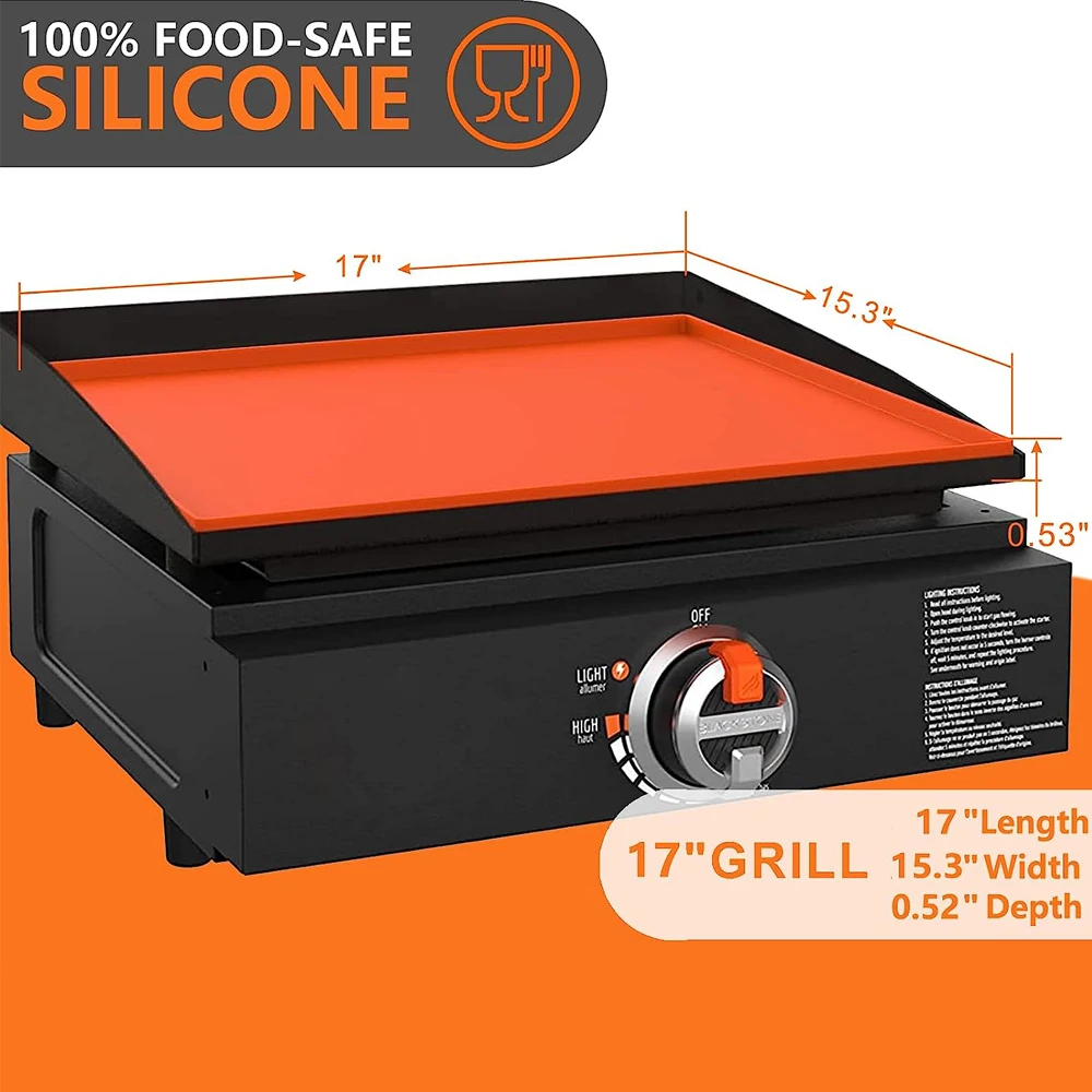 Silicone Mat For Blackstone Griddle Top,100 Silicone Protective Mat