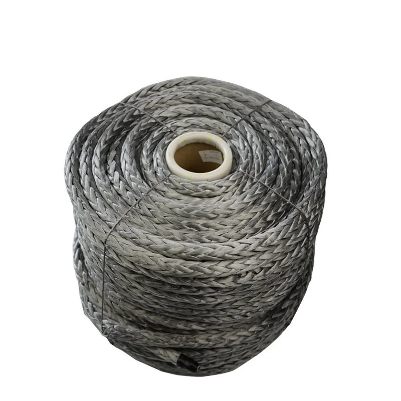 (JINLI  ROPE) Vehicle Recovery Towing Tools, Rigging Line,  Recovery Sling, Synthetic Uhmwpe Rope for  Lifting