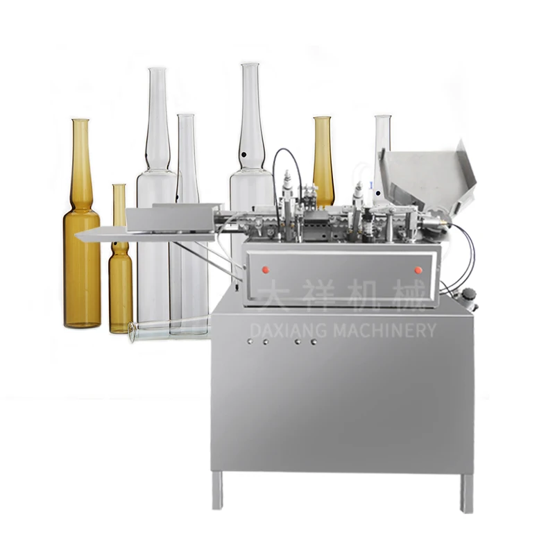 ALG-2 Small Capacity Vaccine Vials Ampul Bottle Liquid Ampoule Filling Sealing Machine