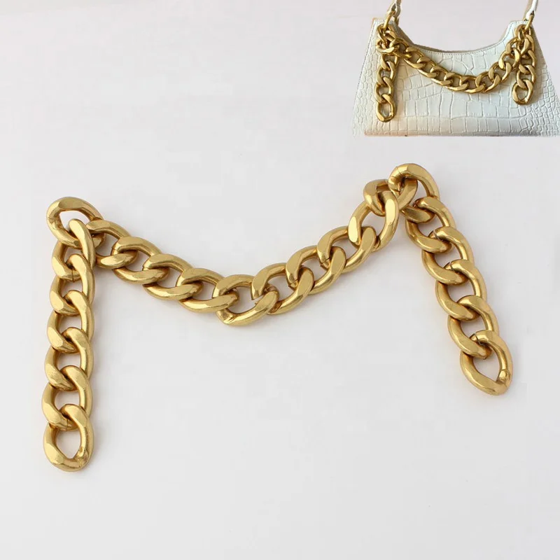 Metal Purse Chain 27mm Chunky Chain Replacement Strap Purse Bag