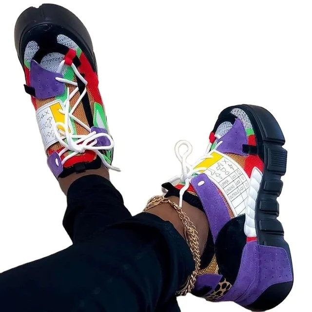 New Popular Fashion Girl Sneakers Shoes Women Sneakers