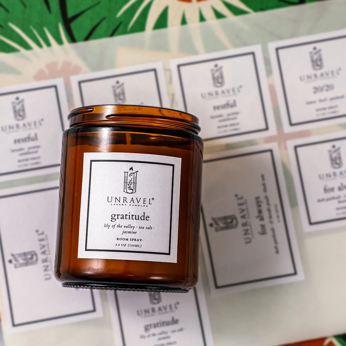 Custom Logo Vinyl Adhesive Candle Labels Stickers with Scratch-Off Feature for Promotion Exhibition & Grocery Use supplier