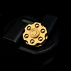 Revolver spinning top with storage bag included