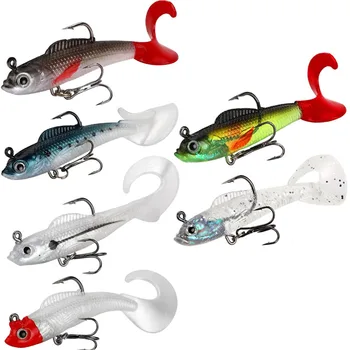 Fishing Accessories Freshwater Saltwater Luminous Jigging Lures Saltwater Fishing Pre-Rigged Jig Fishing Lure Soft Plastic Lure – Soft Lure – view 4